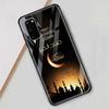 Мусульманский исламский стеклянный чехол «Бисмиллах Аллах» для Samsung Galaxy S21 S20 FE S10 Note 20 Ultra 10 Lite S9 Plus S8 S10e 9, чехол для телефона
