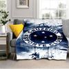 Cru-zeiro Esporte Club Crest Printed Throws Blanket Soft Flannel Blankets for Couch Bed Gifts for Men Women Picnic blanket Christmas gifts