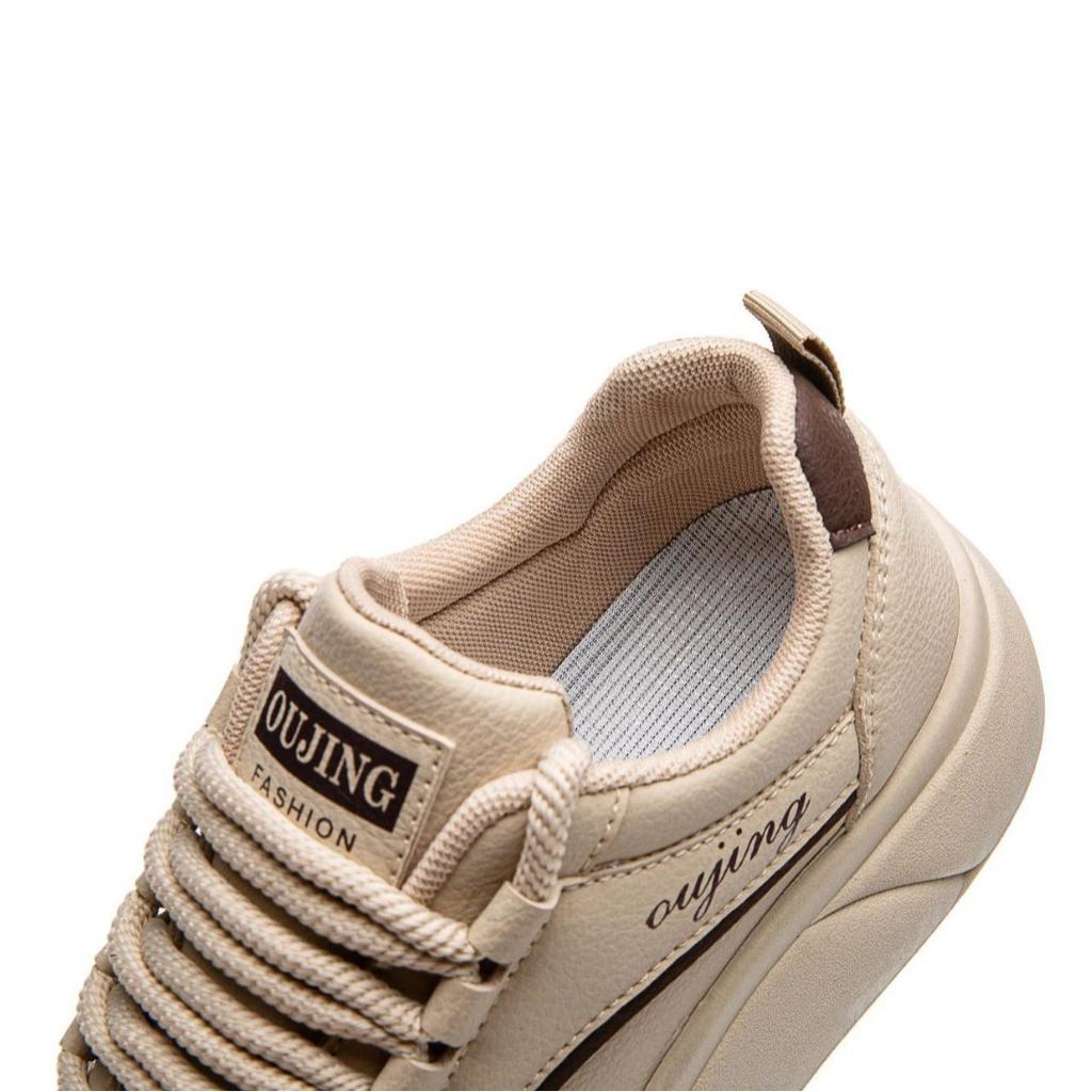 [Customized] Platform-soled Little White Shoes Women's Shoes 2025 New Student Versatile Sports Shoes Lightweight Breathable Casual Board Shoes