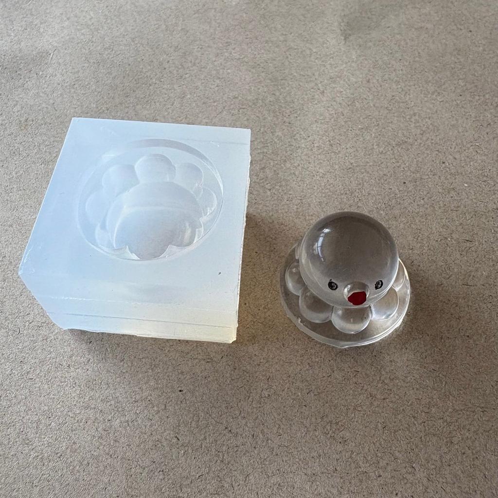 Гибкая силиконовая форма для скульптуры осьминога, украшение для дома, форма для эпоксидной смолы, настольное украшение, инструмент для изготовления ювелирных изделий