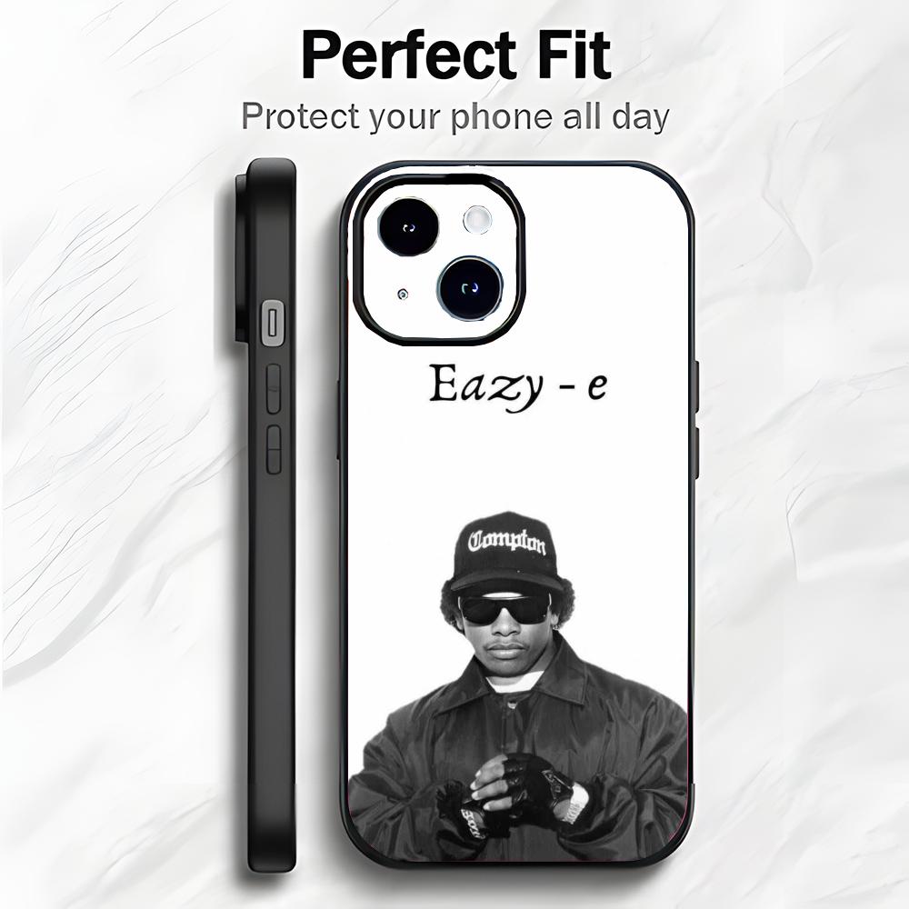 Легендарная икона рэпа E-Eazy-E Чехол для телефона Чехол для телефона Мягкая упаковка Легкий Для iPhone17 16 15 14 13ProMax
