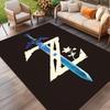 The Legend of Zelda Print Rug, Washable Floor Carpet, For Entryway Dorm Laundry Room Office Study, Home Decor Birthday Christmas Gift