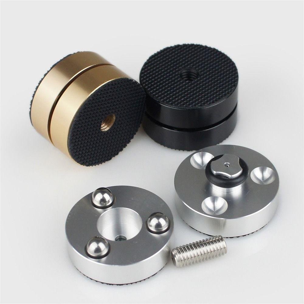 1Pcs Aluminum Magnesium Alloy Speaker Foot Pad Vibration Absorption Stand for Speaker Amplifier DAC