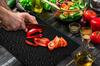 GLASS CUTTING BOARD 52x40 DROPS