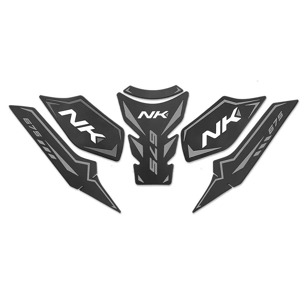 ДЛЯ CFMOTO 675NK 675 NK 2025 Наклейки на мотоцикл Резиновая накладка-защита на бак Мотоциклетные наклейки Боковые противоскользящие наклейки