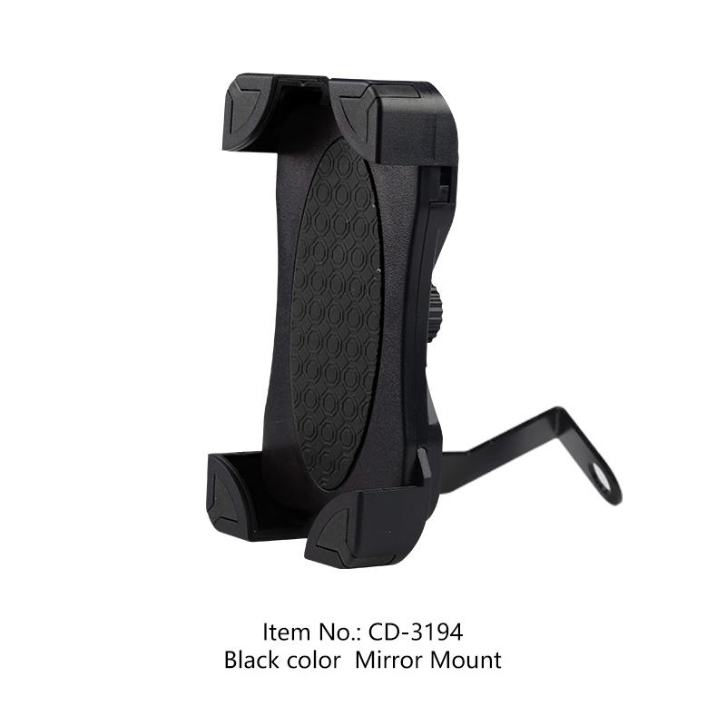 Black Riding Bike Phone Holder Mount Motorcycle Phone Holder for Bicycle Electric Bike