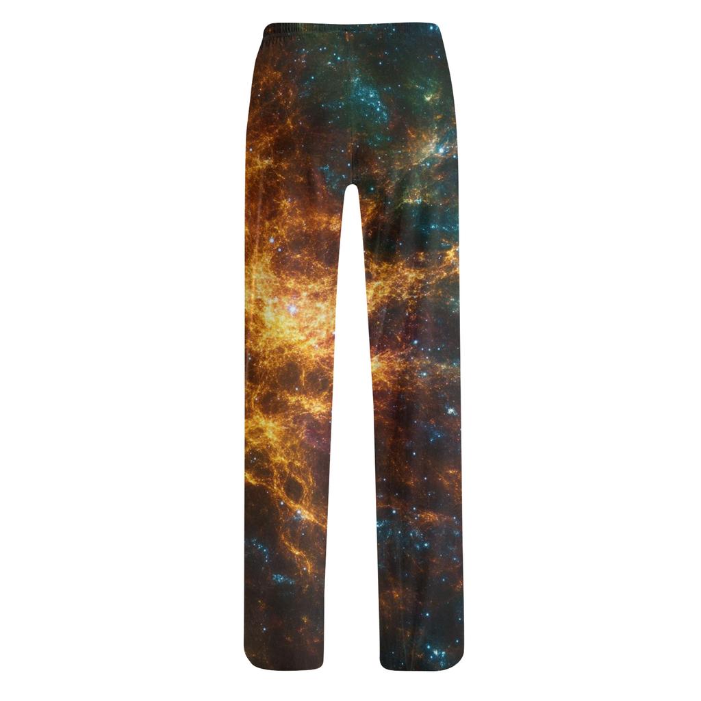 Женская повседневная мода Женские спортивные домашние рождественские пижамные брюки Длинные брюки