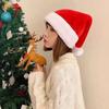 10pcs Non-woven Christmas Hats for Adults Kids Thickened Santa Claus Xmas Hats Merry Christmas New  Party Decoration Gifts