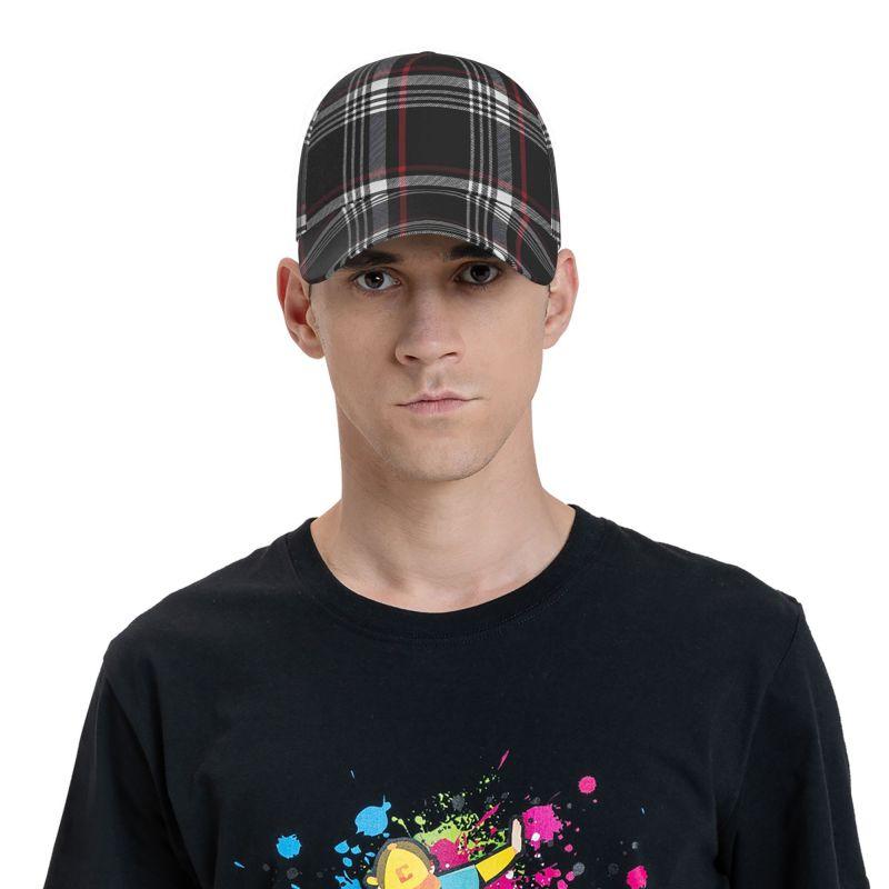 Кепки-бейсболки с клетчатым принтом GTI Tartan, кепки Snapback, повседневные кепки-ведра, унисекс кепки в стиле хип-хоп, ретро козырьки, кепки с козырьком
