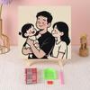 Детский DIY Подрамник для Алмазной Живописи - Мультяшное Декоративное Украшение для Кабинета.