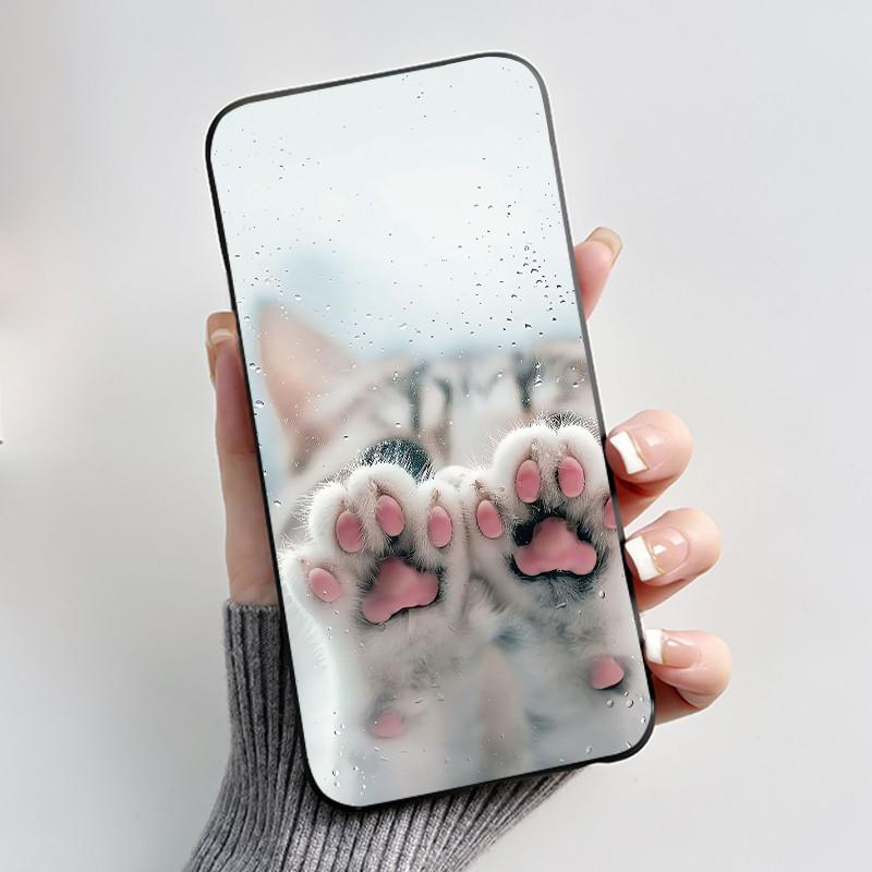 Корпус Для Nokia 106 2G 2023 106 4G 2023 Чехол Эстетичный Роскошный Милый Крутой Мальчики Девочки Мягкий Силикон Черный Матовый Чехол-Бампер для Телефона