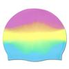 Silicone Swim Cap Non-Slip Swim Cap With Ear Protection Premium Tear-Resistant Summer Beach Vacation Activities For Adults