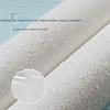 5 Meters / Roll 3D Self-adhesive Thicken Waterproof Wallpaper Linen Textured Pure Color Home Decorative Refurbished Sticker