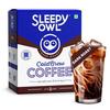 Sleepy Owl Coffee Dark Roast Cold Brew Combo | 3 Step Brew - No Equipment Required | 100% Arabica Beans - Sourced Directly from Farms (Pack of 5)