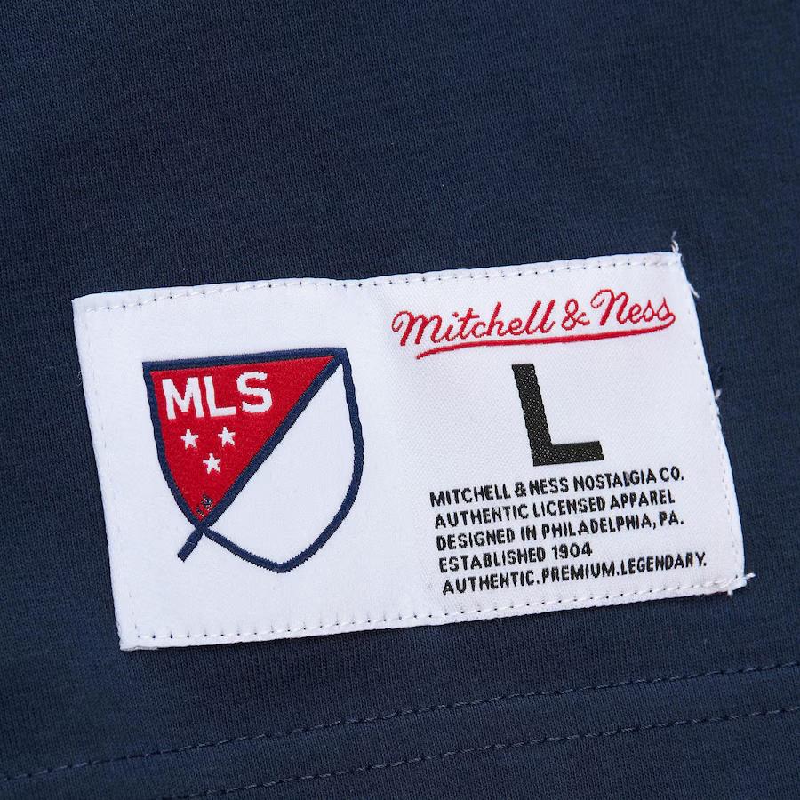 Футболка Mitchell & Ness x MLS Philadelphia Union Мужская Морской Синий TCRW6277-PUNYYPPPNAVY