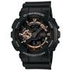 Мужские часы Casio G Shock GA-110RG-1AJF Серия Черный Розовое Золото Прочный Дизайн Водонепроницаемые