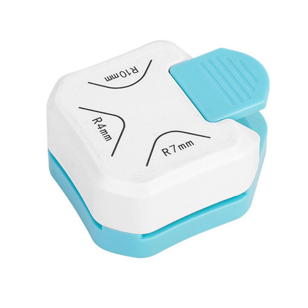 Дырокол-закруглитель для углов 3 в 1 с вариантами 4 мм, 7 мм и 10 мм, идеально подходит для изготовления фотокарточек и скрапбукинга