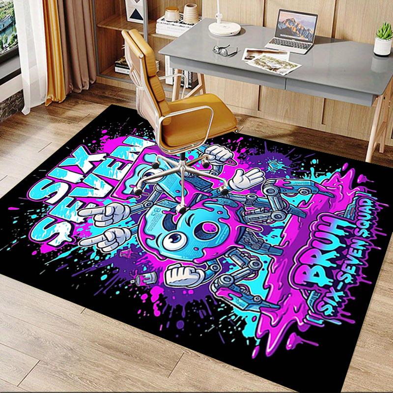 1PC Six-Seven Squad Extra Large Non-Slip Floor carpet, Office, family, bedroom, Studio - Large Area RugJ0372