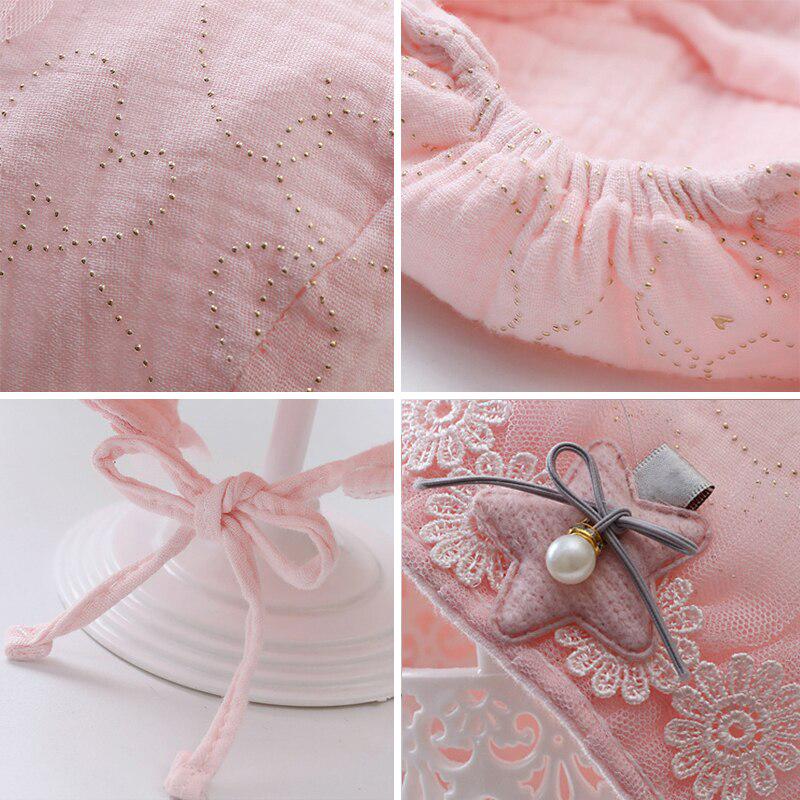 Кружевной чепчик для новорожденных