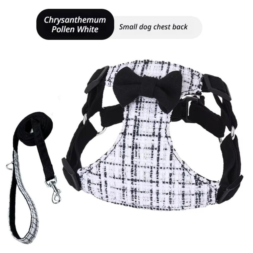 Comfortable Dog Chest Harness Bow Pet Harness New Anti-Escape Harness  Outdoor