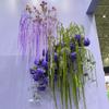 1PC Wool Wedding Decor Accessories Artificial Plants Soft Decoration Solid Party Simulated Long Spike Flower Wedding