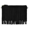 Fringed Pouch AND Phone Charger Black