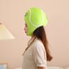 Носимая теннисная крышка, милый головной убор, имитация трехмерного мяча для головы, забавный головной убор для переодевания в теннисный клуб, плюшевая шляпа для косплея