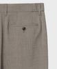 NONBLANK [Summer] Drizzly Loose Fit Elastic Waist Slacks_Taupe