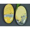 ААА Малигано Яшма Овальная форма 2 шт. Кабошон Свободный драгоценный камень 105 карат. 41-42MM SK-3486