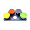 Watch Oil Cup Stand 4 Oiler Dishes Cups Wear Resistant Multipurpose Convenient Metal Grease