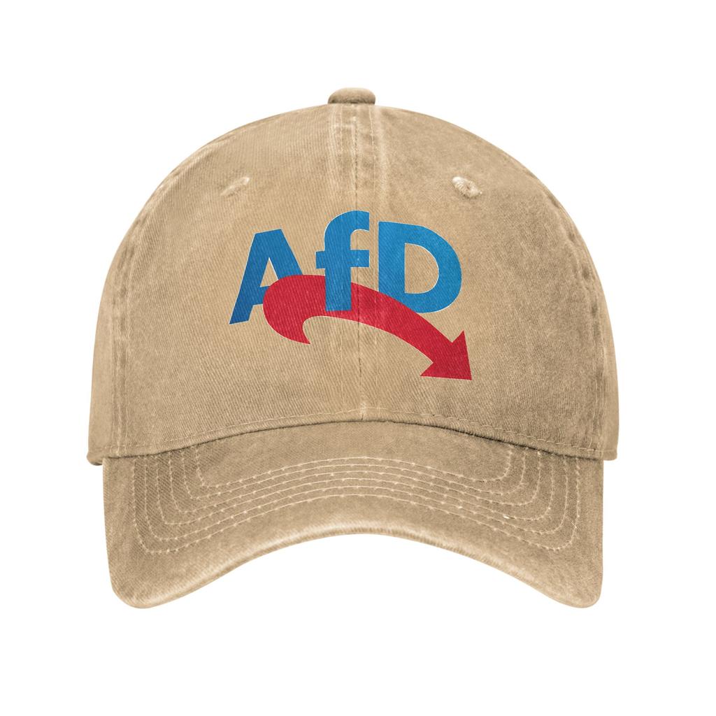Washed Baseball Cap German AFD Alternative for German Summer Trucker Hat For Female Male Cool Hunting Camping Sun Snapback Cap