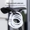 Велосипедный замок противоугонный портативный 4-значный кодовый замок горный велосипед шоссейный велосипед тросовый замок один велосипед велосипедное оборудование аксессуары