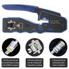 RJ45 Pass Through PRO HD Crimping Tool Crimper Cat 5 5e 6 7 Connector LAN