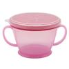 Twodeco Spill-proof Snack Cup, Pink, 1 Set