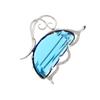 New Crystal Beautiful Butterfly Brooches For Women Wedding Winter Jewelry Copper Cubic Zirconia Pin Insect
