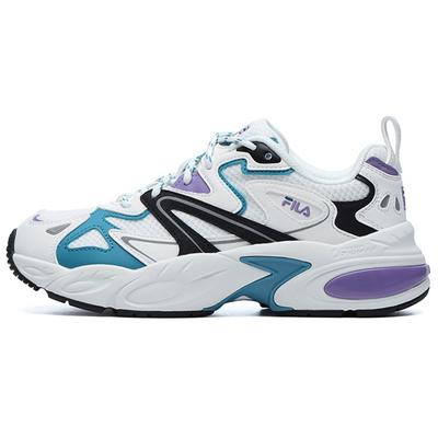 Кроссовки Dolphin Retro с низким верхом для бега Женские кроссовки Бело-фиолетовые F12W141122FCB