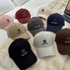 American Street Baseball Cap for Women  Korean Version Letter  Young Couple  Sunshade Duck Tongue  Cornered Cap