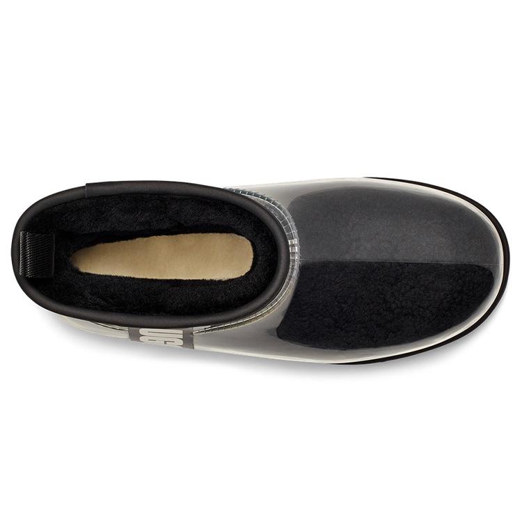 (WMNS) Женские ботинки UGG Classic Clear Mini 'Черный' 1113190-BLK