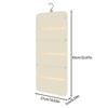 Double Sided Jewelry Organizer Double Sided Jewelry Storage Display Hangings Bag Double-Sided Design Jewelry Travel Organizer