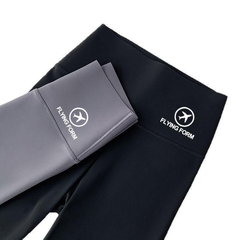 Осенне-зимние вельветовые брюки-акула для женщин, тонкие, с высокой посадкой, для живота, теплые, с утолщенной основой, укороченные фитнес-йога брюки