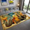 Oude Egypte Cultuur Gedrukt Vloermat Woonkamer Винтажный декор Tapijt Slaapkamer Vloerkleed Deur Mat Home Decor