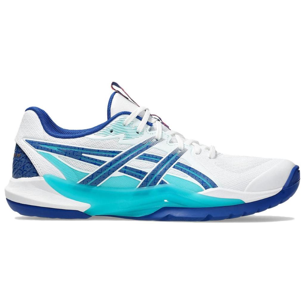 Asics POWERBREAK FF Износостойкие Низкие Бадминтонные Кроссовки Мужские Сине-Белые 1071A121-960