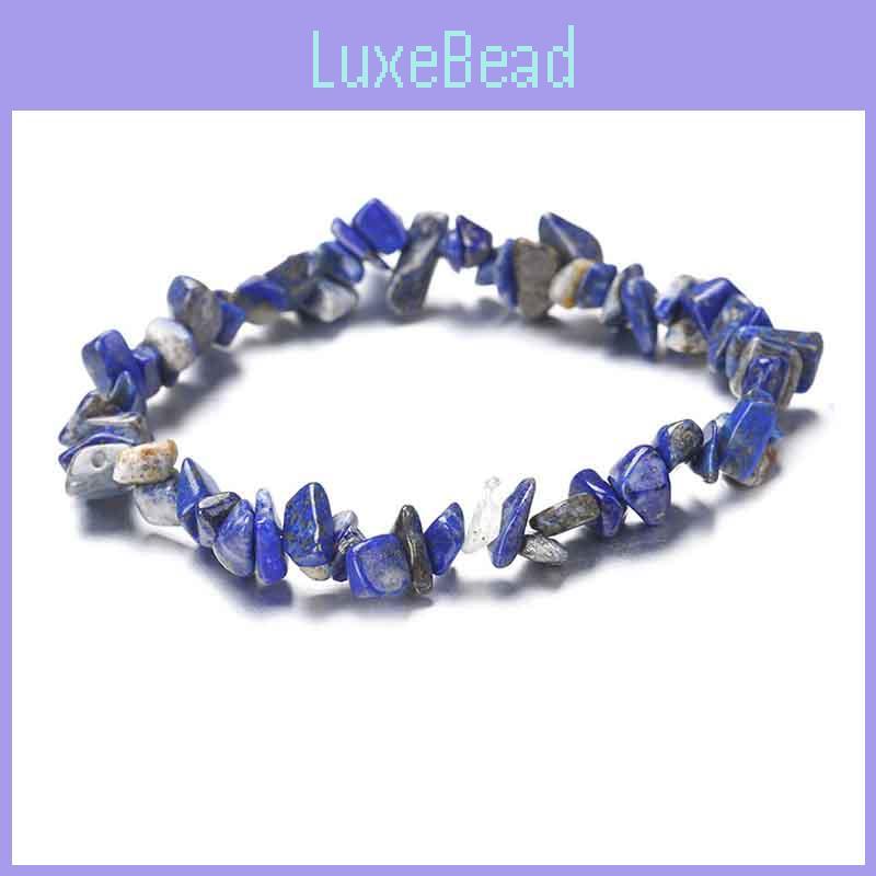 Браслет-стретч из премиальных неровных сколов горного хрусталя