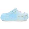 Crocs Crush Clog Дневник полета на воздушном шаре EVA Изысканные Милые Индивидуальность Дырочные туфли Унисекс Белый Синий