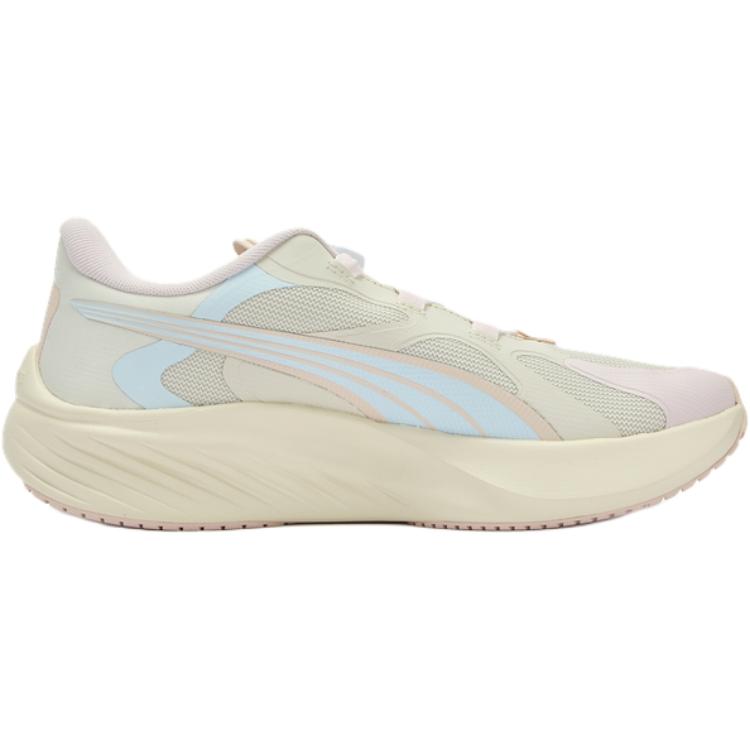 Puma Pounce Lite Нейтральный Диск Удобные Универсальные Тренировочные Спринтерские Кроссовки Легкие Амортизирующие Низкие Детские Кроссовки Бежевый 404687-02