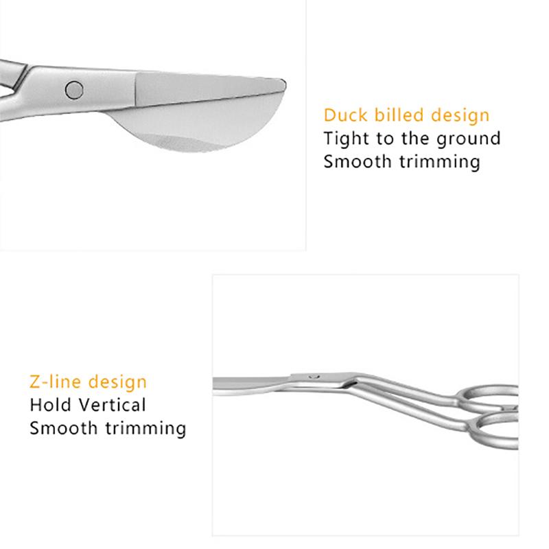 Ножницы с лезвием «утконос», ножницы «пеликан», ковровое покрытие со стальной ручкой, точная аппликация, ковровое покрытие, бытовые швейные ножницы