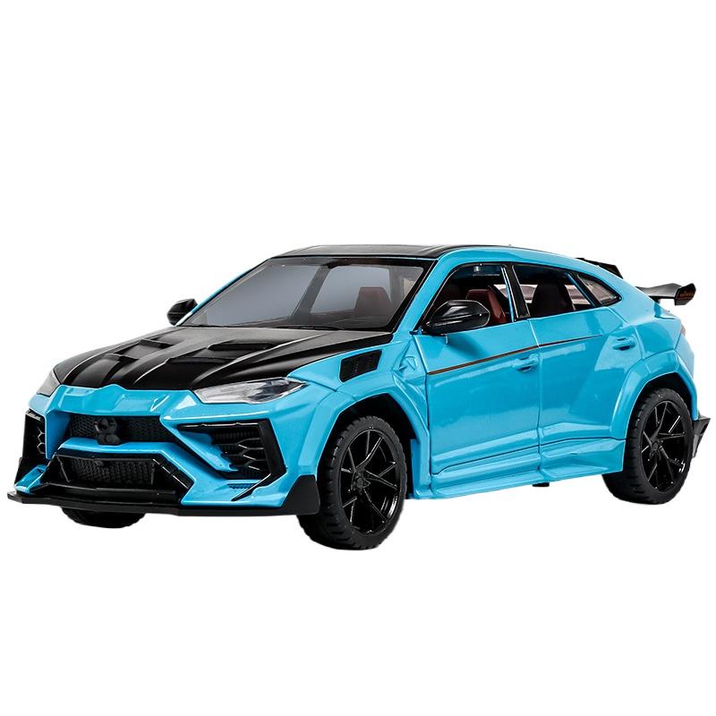 1/24 Lamborghini URUS Bison Mansory SUV Alloy Model Car Toy Diecasts Metal Casting Sound and Light Car Toys for Children Vehicle