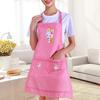 Adorable Comfortable Home Cleaning Tools Portable Cartoon Rabbit Women Apron Kitchen Accessories Household Supplies Baking