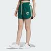 adidas Шорты Originals Logo Twist Light Woven Спортивные шорты Женские Лесной зеленый IW6293