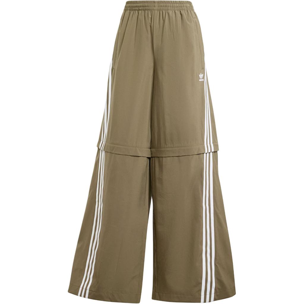 Adidas Originals Adilenium 2 Tracksuit Bottoms With Striped Design Women Bottoms Olive-Green JM9255
